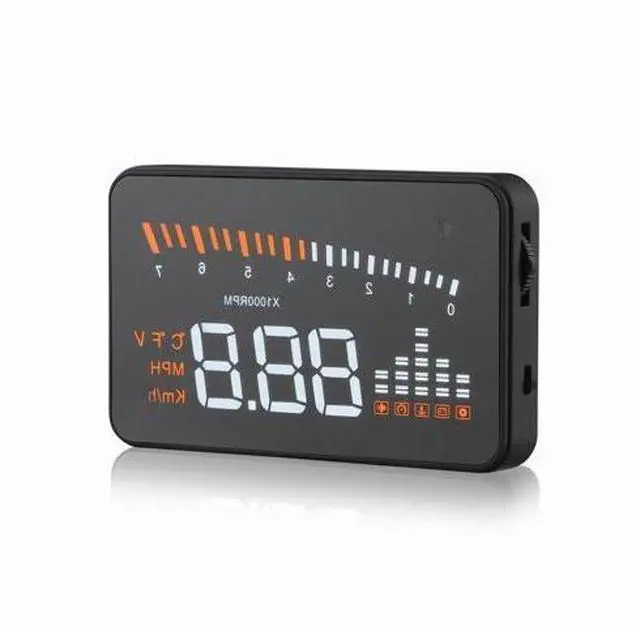 Main image of Vehicle X5 Smart Hud Display Digital Mini Car Dashboard Heads up Display Windshield Speedometer Projector