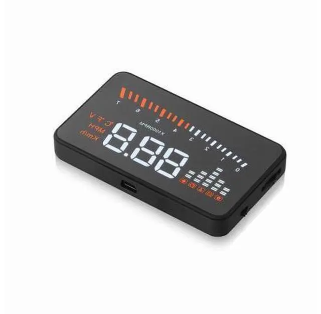 Alt view image 6 of 6 - Vehicle X5 Smart Hud Display Digital Mini Car Dashboard Heads up Display Windshield Speedometer Projector