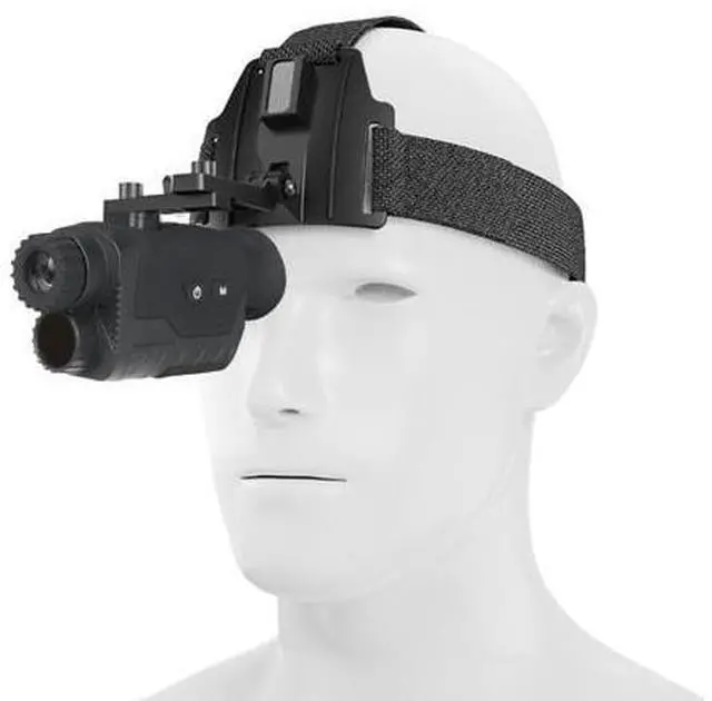 Alt view image 2 of 7 - NV8260 36MP 400m 8X Digital Zoom Head Mounted Night Vision Infrared Monocular US