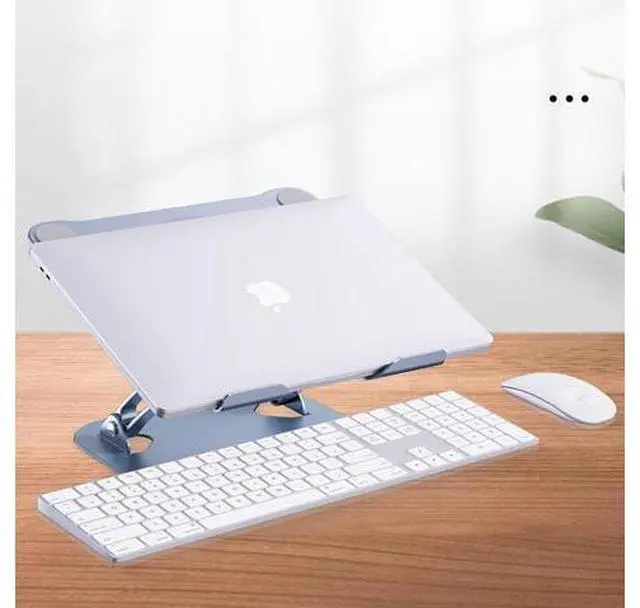 Alt view image 5 of 6 - Laptop Cooling Stand with Fan, Height Adjustable Desktop Laptop Stand for 10-17'' Laptops