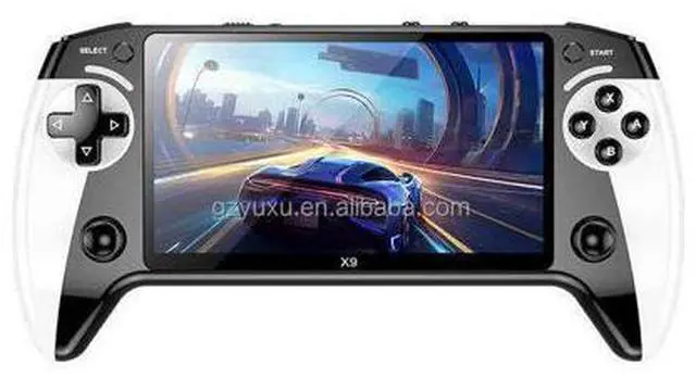 Main image of X9 5.0 Inch Android Handheld Game Console 480x320 Resolution 2000mAh Battery Retro Classic Games Portable Gaming Player