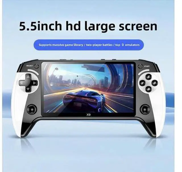Main image of X9 5.5 Inch HD Screen Handheld Game Player Portable Retro Video Console with Classic Support Kids Gift