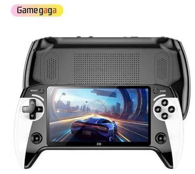 Alt view image 4 of 6 - X9 5.5 Inch HD Screen Handheld Game Player Portable Retro Video Console with Classic Support Kids Gift