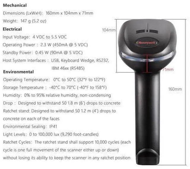 Alt view image 4 of 7 - Xenon 1900GHD-2USB High-Density 2D USB Handheld +Cable