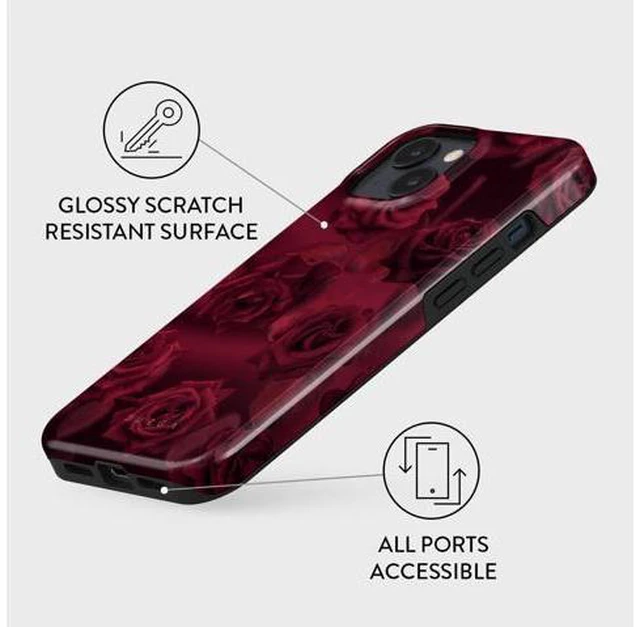 Alt view image 3 of 6 - Phone Case for iPhone 15 - Cute Trendy Aesthetic Pattern Phone Cover Hard Shell Protection - fits iPhone 15 Case for Women and Men Femme Fatale