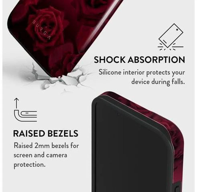 Alt view image 4 of 6 - Phone Case for iPhone 15 - Cute Trendy Aesthetic Pattern Phone Cover Hard Shell Protection - fits iPhone 15 Case for Women and Men Femme Fatale