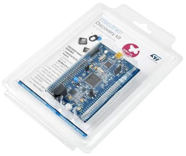 Alt view image 4 of 5 - Waveshare STM32F4DISCOVERY STM32 Discovery Kit for STM32 F4 series7 32-bit ARM Cortex-M4F Core 1 MB Flash 192 KB RAM STM32F4 Discovery Board