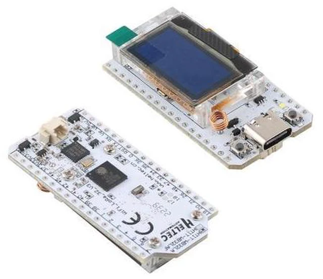 Alt view image 2 of 5 - 2 Sets 0.96 inch OLED WiFi Esp32 Lora V3 Development Board Type-C USB SX1262 Lora Module Integrated WiFi Bluetooth 868MHZ 915MHZ + IPX IPEX 1.13 UF.L Antennas + Cases