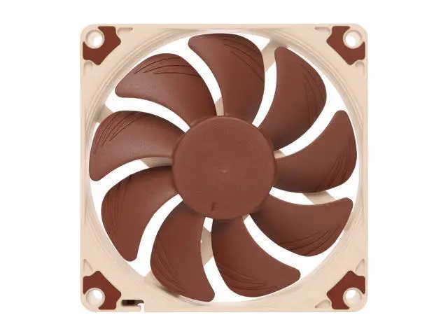 Alt view image 2 of 7 - Noctua NF-A9x14 PWM, Premium Quiet Fan, 4-Pin (92x14mm, Brown)