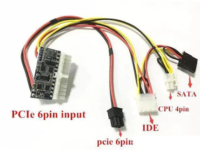 Alt view image 3 of 3 - DC ATC160w server power supply ATX 24Pin4P6P input server switchboard MINI power supply.