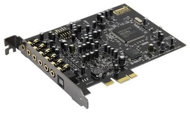 Alt view image 2 of 7 - Creative Sound Blaster Audigy PCIe RX 7.1 Sound Card with High Performance Headphone Amp