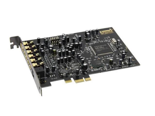 Alt view image 3 of 7 - Creative Sound Blaster Audigy PCIe RX 7.1 Sound Card with High Performance Headphone Amp