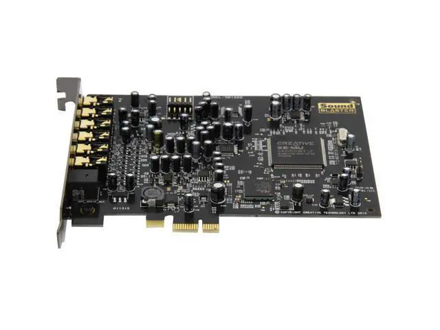 Alt view image 4 of 7 - Creative Sound Blaster Audigy PCIe RX 7.1 Sound Card with High Performance Headphone Amp