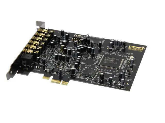 Alt view image 5 of 7 - Creative Sound Blaster Audigy PCIe RX 7.1 Sound Card with High Performance Headphone Amp