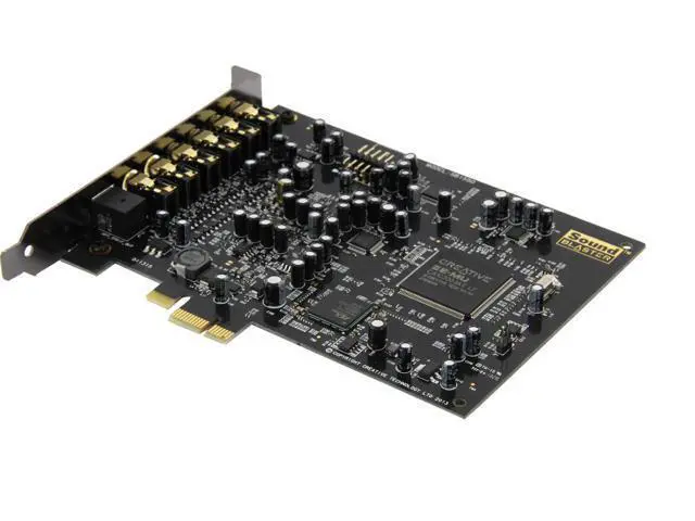 Alt view image 6 of 7 - Creative Sound Blaster Audigy PCIe RX 7.1 Sound Card with High Performance Headphone Amp