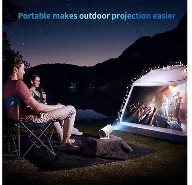 Alt view image 7 of 7 - Realm Portal Projector - Fake Window Projector with Built-In 30+ Window Scenes, Hundreds of Fantasy Ambience Scenes, Projector with Wifi and Bluetooth, Auto Keystone, Deeper Reading Immersion (White)