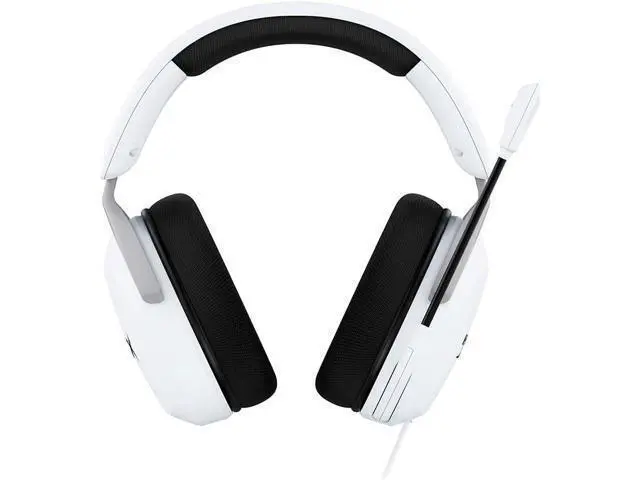 Alt view image 6 of 7 - HyperX CloudX Stinger 2 Core - Gaming Headset for Xbox, Lightweight Over-Ear headsets with mic, Swivel-to-Mute Function, 40mm Drivers - White