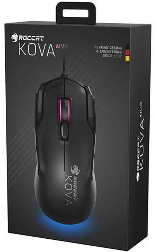 Alt view image 7 of 7 - ROCCAT Kova AIMO - Pure Performance Gaming Mouse, Black