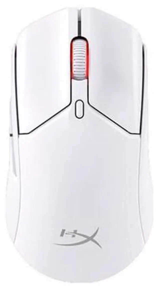 Main image of HyperX Spinfire 2 Wireless Gaming Mouse, 2.4Ghz/Bluetooth, 8000Hz Response Rate, 26000DPI, HyperX 26K Sensor, 5 Buttons, 60g, PTFE Foot Stickers, Anti-slip Stickers, Macro Command Support, White