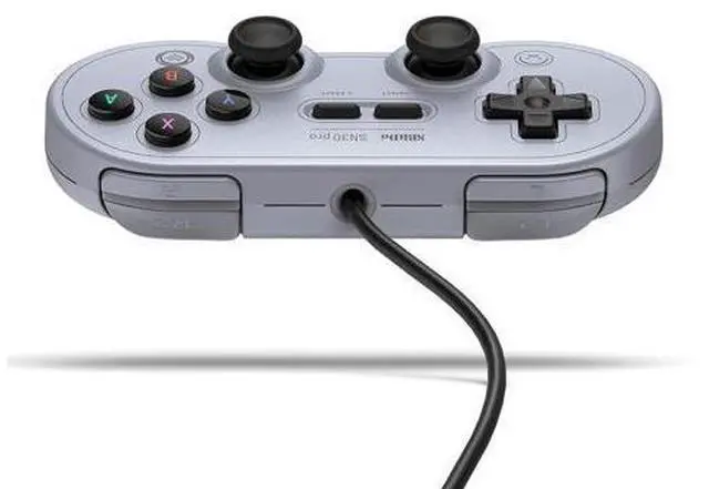 Alt view image 5 of 5 - 8Bitdo SN30 Pro USB Wired Gamepad Controller for Nintendo Switch, Windows & Raspberry Pi - Gray Edition