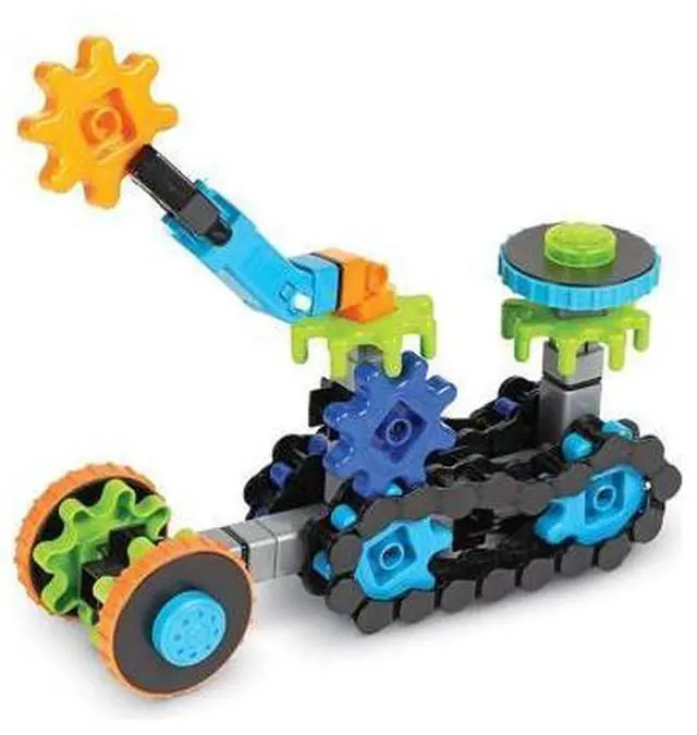 Alt view image 5 of 7 - Learning Resources Gears! Gears! Gears! Robots in Motion Building Set, Robot Toy, STEM Robot, Engineering Toy, Robot Toy for Kids, STEM, 116 Pieces, Ages 5+