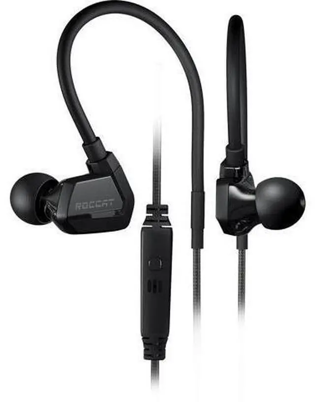 Alt view image 2 of 7 - ROCCAT Score Full Spectrum Dual Driver in-Ear Gaming Headset with In-Line Mic