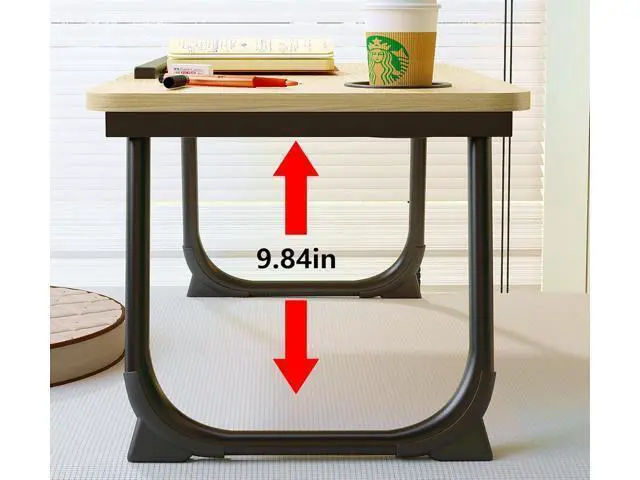 Alt view image 6 of 7 - Laptop Desk for Bed,Asltoy Laptop Bed Tray Table,Foldable Lap Desk Stand Notebook Desk Adjustable Laptop Table for Bed Portable Notebook Bed Tray Lap Tablet with Cup Holder