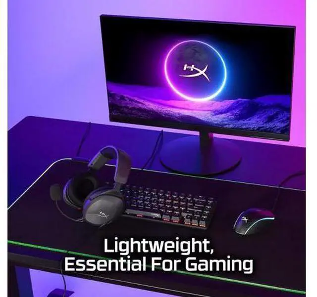 Alt view image 2 of 5 - HyperX Cloud Stinger 2 Core PC Gaming Headset, Lightweight Over-Ear Headset with mic, Swivel-to-Mute mic Function, DTS Headphone:X Spatial Audio, 40mm Drivers,Black (683L9AA)