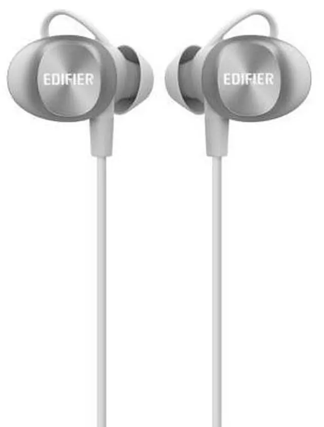 Alt view image 2 of 5 - Edifier W285BT Wireless Sports Headphones - Bluetooth 4.2 IPX4 Sweat Splash Proof In-Ear Earphones with AAC Support - White