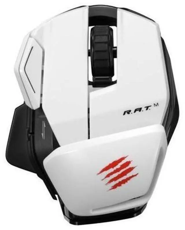 Alt view image 2 of 7 - Mad Catz MCB437170001/04/1 Office R.A.T. M Bluetooth 3.0 Optical Mouse White