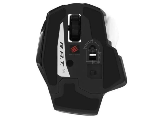Alt view image 7 of 7 - Mad Catz MCB437170001/04/1 Office R.A.T. M Bluetooth 3.0 Optical Mouse White