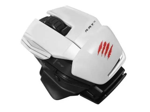 Alt view image 4 of 7 - Mad Catz MCB437170001/04/1 Office R.A.T. M Bluetooth 3.0 Optical Mouse White