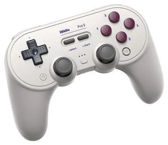 Main image of 8Bitdo Pro2 Bluetooth Gamepad for Nintendo Switch/Windows/MasOS/Android/Steam/Raspberry Pi G Classic Edition