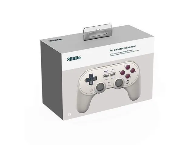 Alt view image 6 of 6 - 8Bitdo Pro2 Bluetooth Gamepad for Nintendo Switch/Windows/MasOS/Android/Steam/Raspberry Pi G Classic Edition