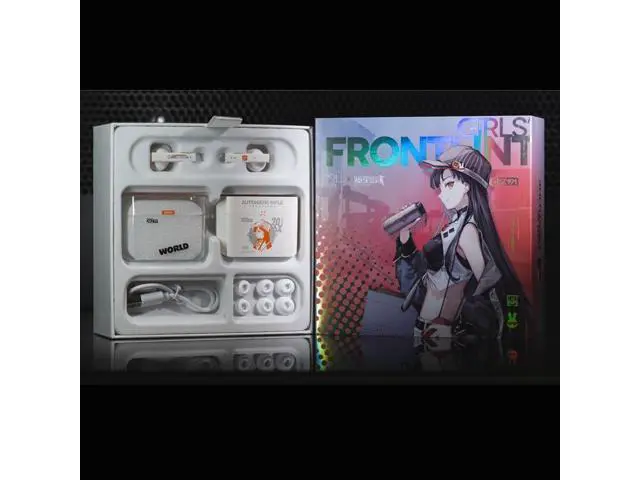 Alt view image 6 of 7 - Moondrop NEKOCAKE Girls Frontline TWS IEMs True Wireless Earphones Support ANC A2DP/AVRCP/HFP/HSP/SBC/AAC Active Noise Canceling Earbuds