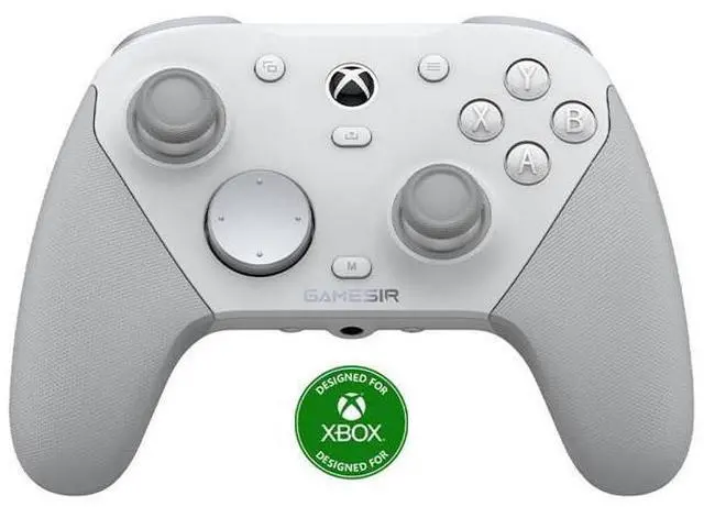 Main image of SOEWIOU Wired Controller for Xbox Series X|S, Xbox One, Wireless Gamepad for PC&Android with TMR Sticks, Hall Effect Analog Triggers, 1000Hz Polling Rate, 3.5mm Audio Jack - White