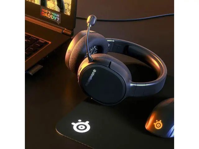 Alt view image 2 of 4 - SteelSeries - Arctis 1 Wireless Stereo Gaming Headset for PC - Black (61512)
