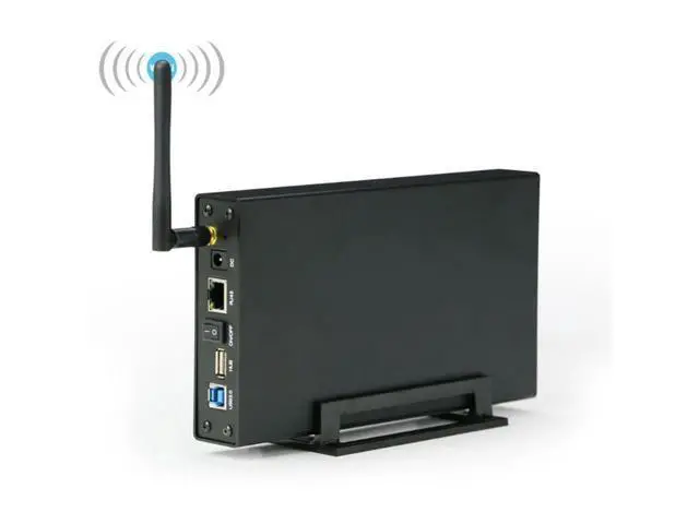 Alt view image 2 of 7 - Blueendless Multi-Functional 3.5inch Hard Disk Enclosure USB3.0 HDD for Case Rj45 Ethernet NAS Net Server