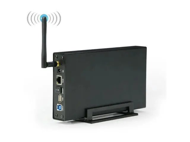 Alt view image 5 of 7 - Blueendless Multi-Functional 3.5inch Hard Disk Enclosure USB3.0 HDD for Case Rj45 Ethernet NAS Net Server