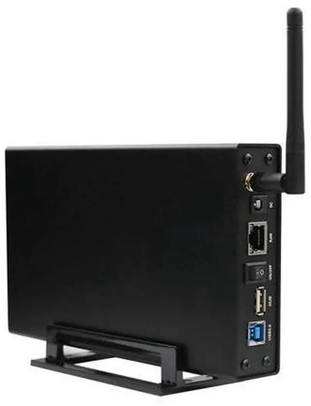 Main image of Blueendless Rj45 External Hard Drive Case Nas Wifi Antenna Wireless Wifi Sata Usb 3.0 Wifi Hdd Interface Aluminum Hdd Box Hdd 3.5 Hdd Caddy(Us Plug) - OEM