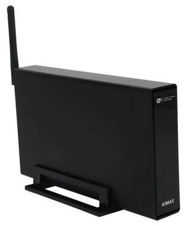 Alt view image 6 of 6 - Blueendless Rj45 External Hard Drive Case Nas Wifi Antenna Wireless Wifi Sata Usb 3.0 Wifi Hdd Interface Aluminum Hdd Box Hdd 3.5 Hdd Caddy(Us Plug) - OEM