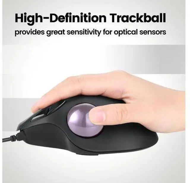 Alt view image 4 of 7 - Perixx PERIPRO-303 X4A Trackball - 1.34 Inch Replacement Ball for PERIMICE and M570 - 4-in-1 Multi-Color Red, Purple, Pink, and Lavender Trackball - Elegant Storage Box