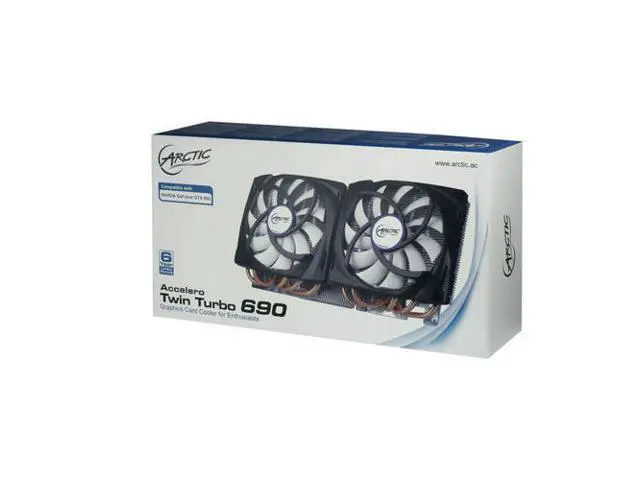 Alt view image 5 of 6 - Arctic Cooling Accelero Twin Turbo 690 VGA Cooler for NVIDIA GeForce GTX 690