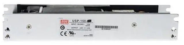 Alt view image 2 of 5 - Mean Well USP 150W 24V 6.3A Switching Power Supply USP-150-24 U-Type Single Output Constant Voltage Power Supply Driver Converter Transformer with PFC