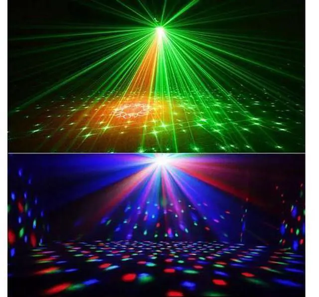Alt view image 2 of 7 - Party Lights Disco Ball Light Dj Disco Night Lights Stage Starry Sky Lights Party Decoration with Remote Control for Party Birthday Room Decoration Wedding Holiday