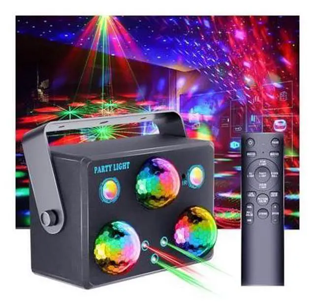 Main image of Party Lights Disco Ball Light Dj Disco Night Lights Stage Starry Sky Lights Party Decoration with Remote Control for Party Birthday Room Decoration Wedding Holiday