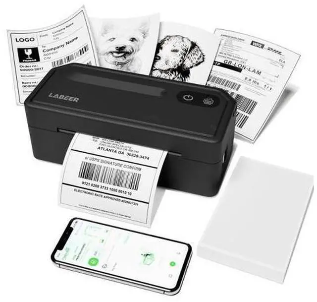 Main image of Labeer Bluetooth Thermal Label Printer, 4x6 Wireless Label Printer for Shipping Packages, Small Business Office or Home, Compatible with Windows/Mac/Android/iOS//Ebay/Shopify/Etsy/USPS