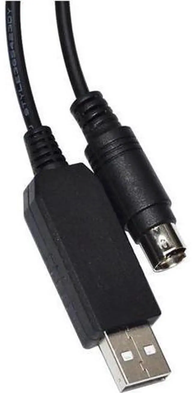 Alt view image 4 of 4 - ZHANGLH F&T>D*I FT232RL USB to 4-Channel DIN 4 PIN MD4 Adapter RS232 Serial Communication Cable(5M,USB-MINI DIN)
