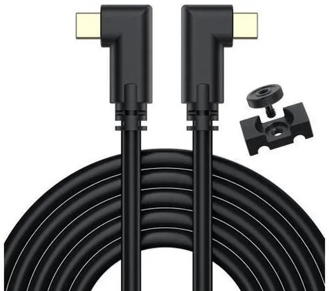 Main image of COOYA Camera Tethering Cable Dual USB C + USB C 90° Right Angle Cord 5Gbps Fast Transfer & Connection Between Camera and Computer for Sony A7 IV/III, A7R IV, A7C2, Canon R10 R8 R6 R5 Nikon Z9 Z8 Z7