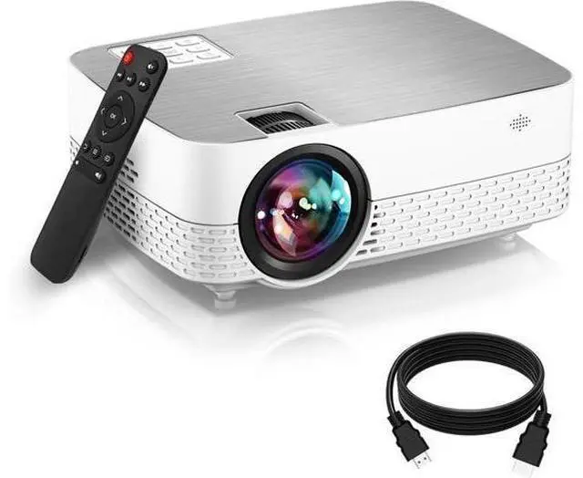 Main image of Movie Projector,6500 Lumens 1080P Supported HiFi Speaker for Home Theater Projector, 60,000 Hours LED lamp Life Outdoor Video Projector Compatible with TV Stick/Switch/Laptop/PS5/USB/HD Bloomidea